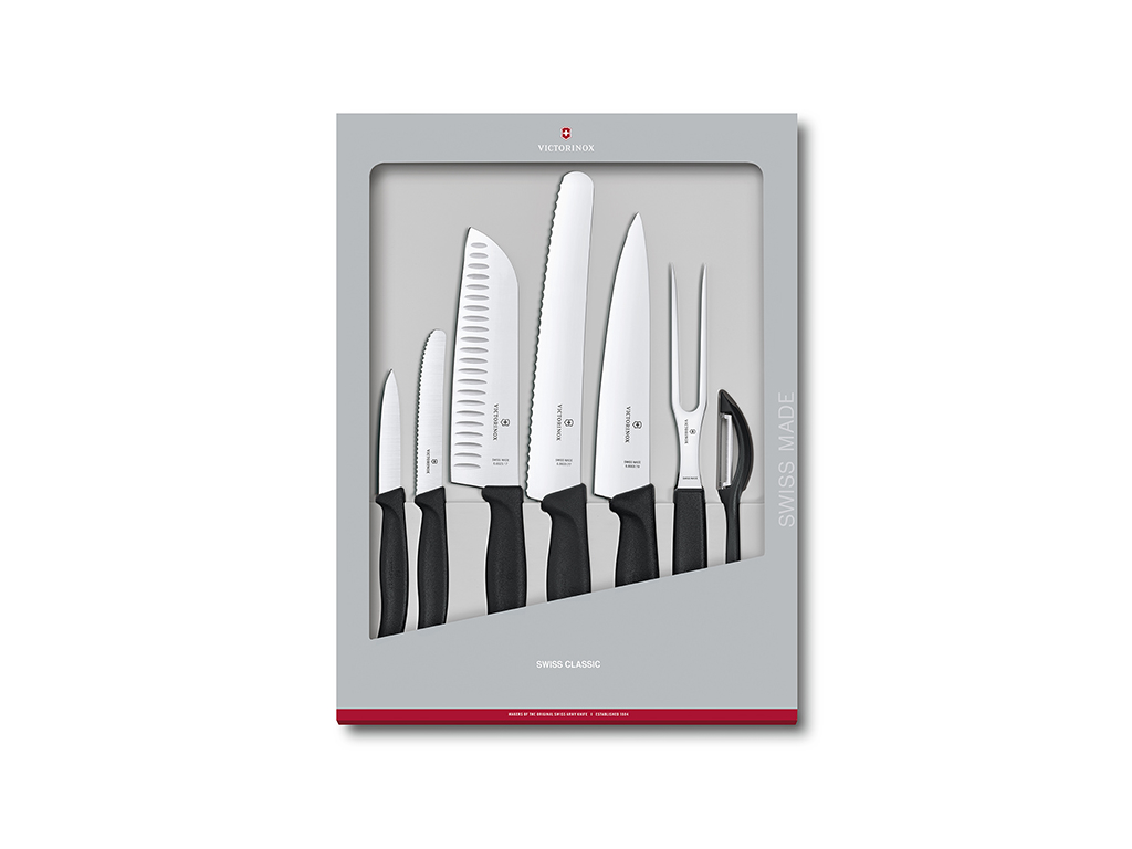 Knivsæt, Victorinox Swiss Classic, 7 dele