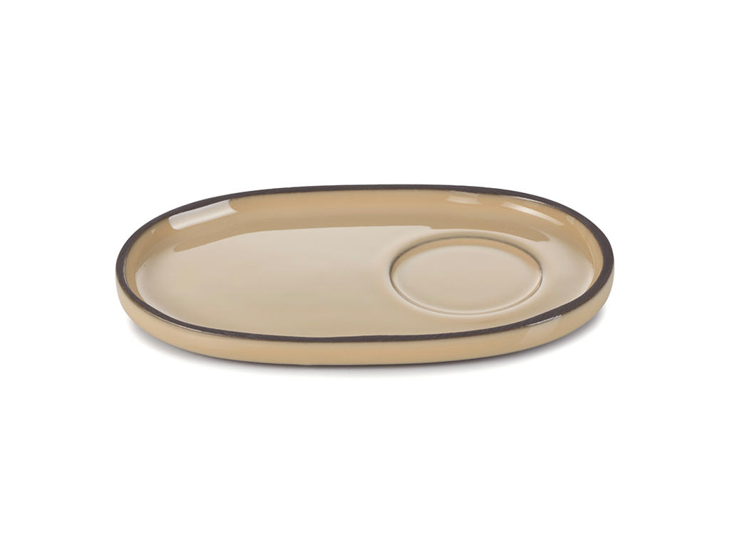 Underkop Oval 13,5x8 cm Beige Caractere