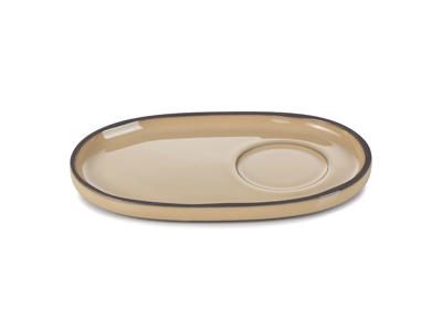 Underkop Oval 13,5x8 cm Beige Caractere