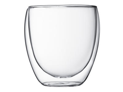 Glas 0,25L Dobbeltvægget 2stk Bodum