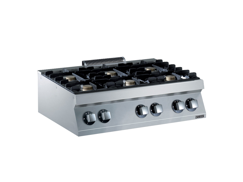 Kogebord 6 blus gas 1200 mm 700