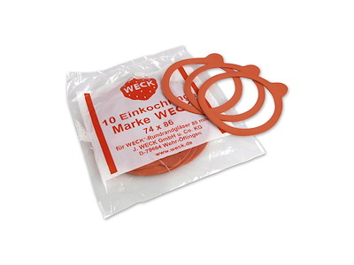 Weck Gummiring  BRR80- pakke med 10 stk