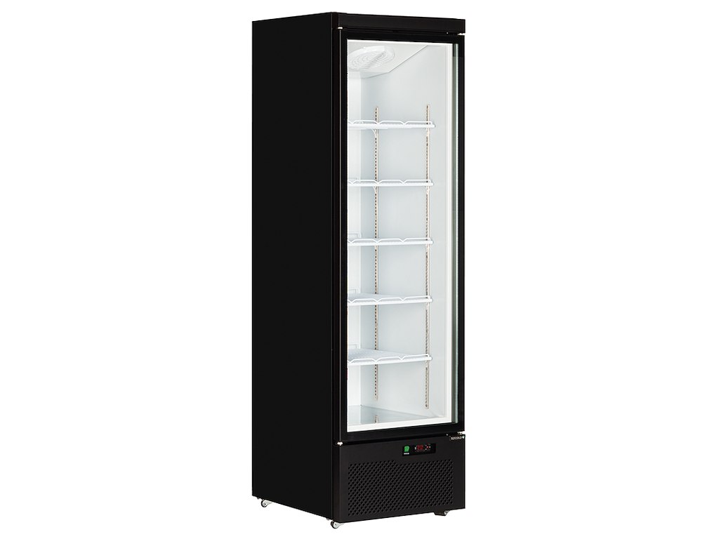 Displaykøleskab 459 ltr. Sort -1-10*C