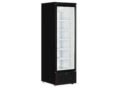 Displaykøleskab 459 ltr. Sort -1-10*C