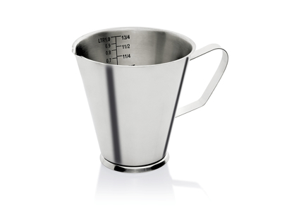 Litermål i rustfrit stål