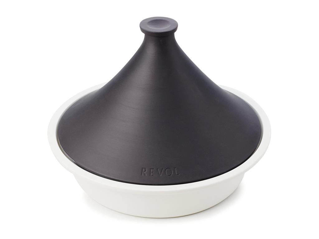 Tagine Ø32 cm Uglaseret Sort Induktion Revolution 2