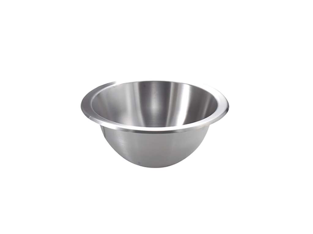Piskeskål rustfri 25 cm. 4 L