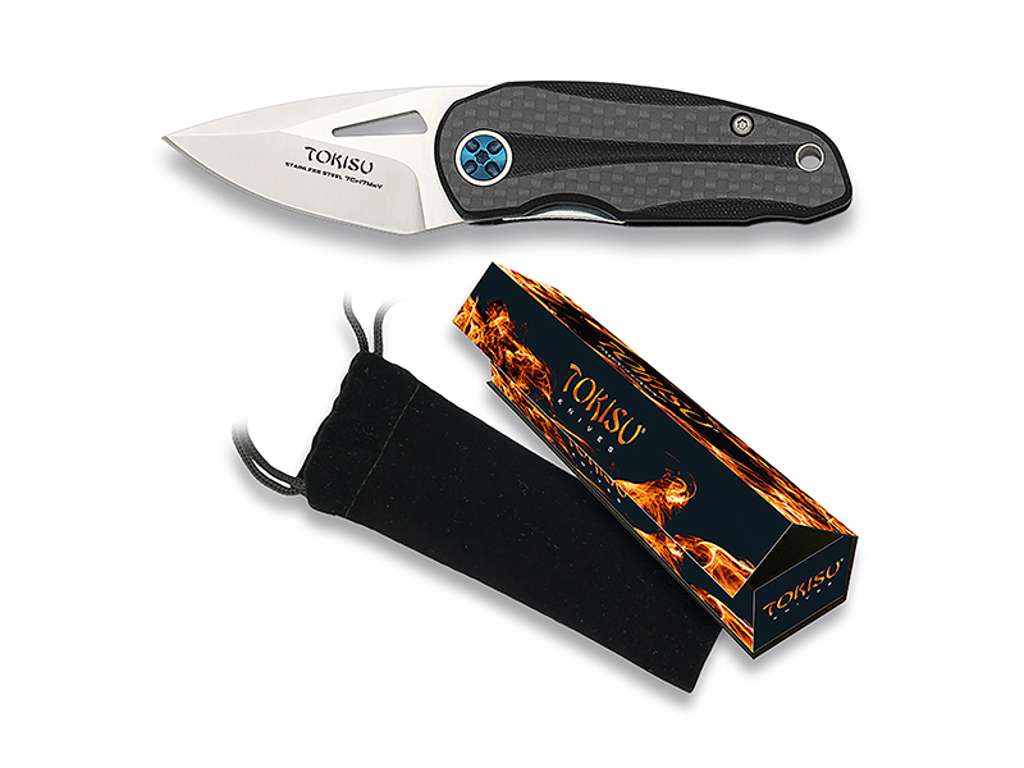 Lommekniv Tokisu 5 cm m. clips
