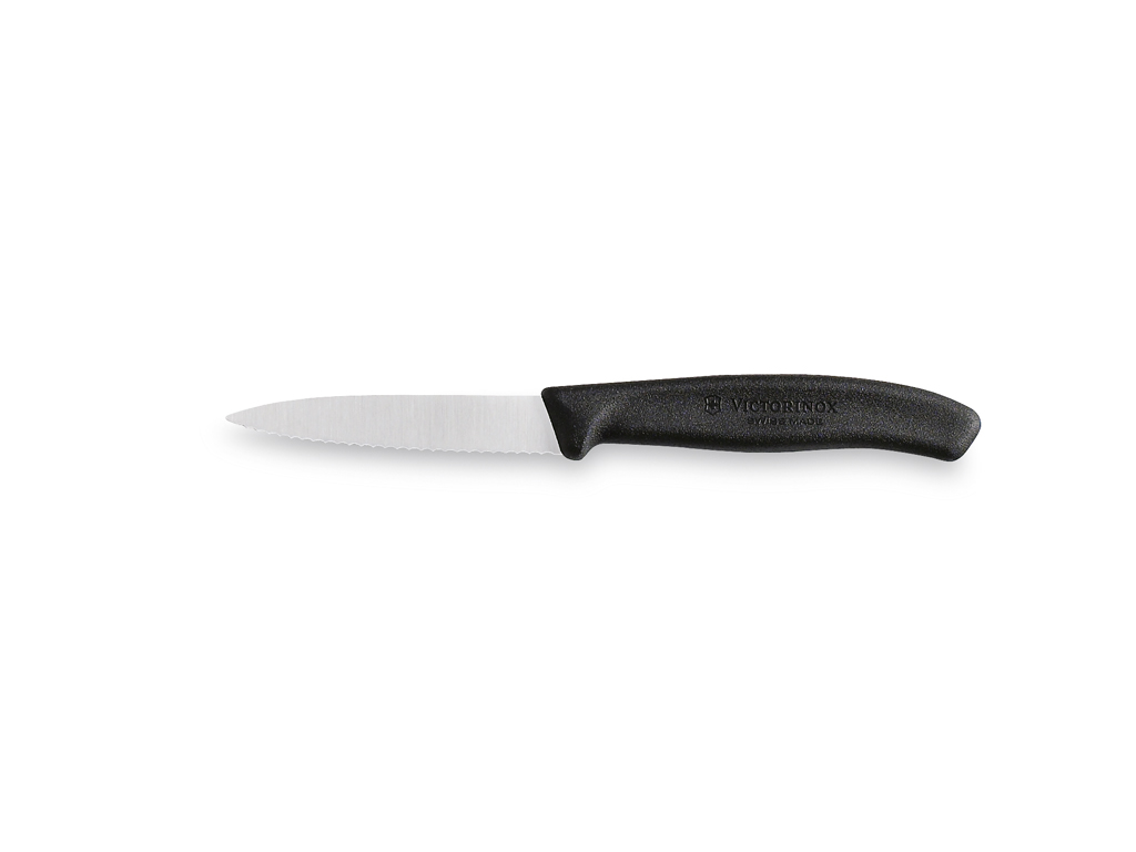 Urtekniv, 8 cm, Victorinox, med bølgeskær