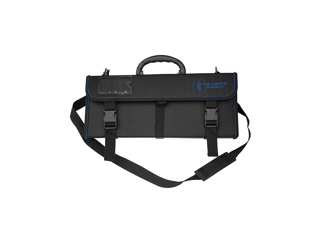 Rullemappe uden indhold, 11 rum, HWL, Sort