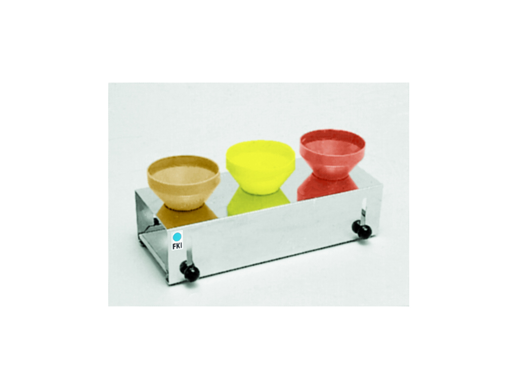 Flaskeholder til 3 dressingflasker 