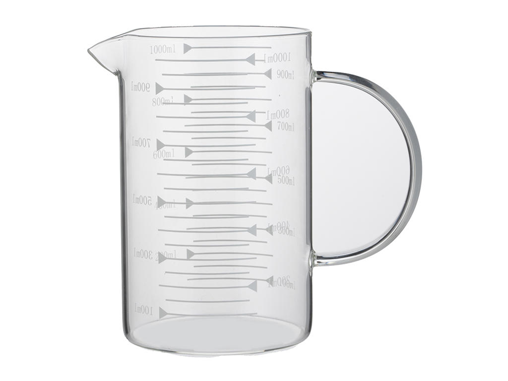 Litermål 1 ltr. Borosilikatglas