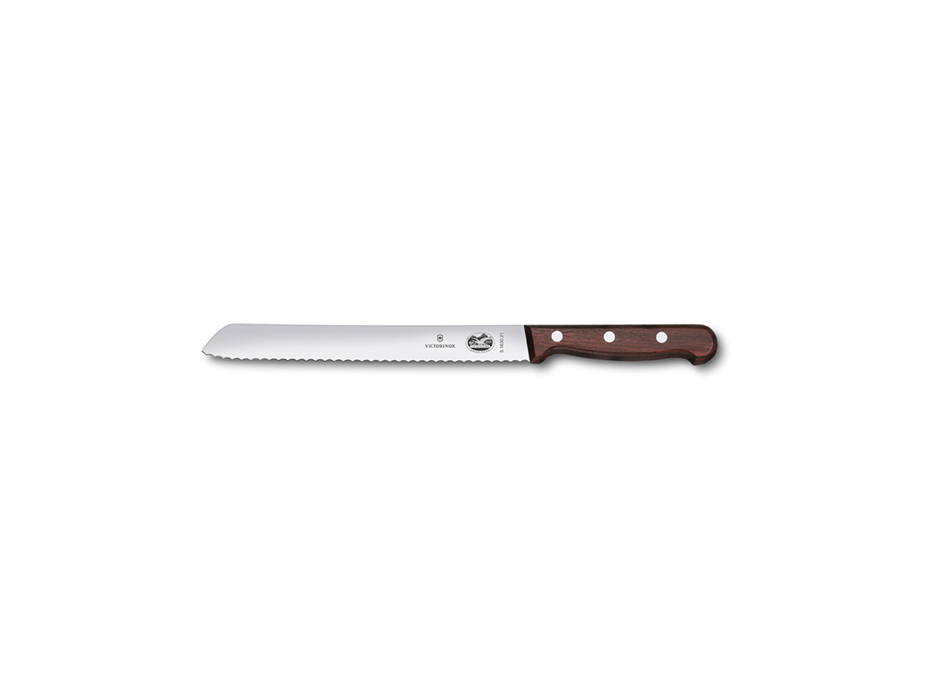 Brødkniv, 21 cm, Victorinox, Træskæfte