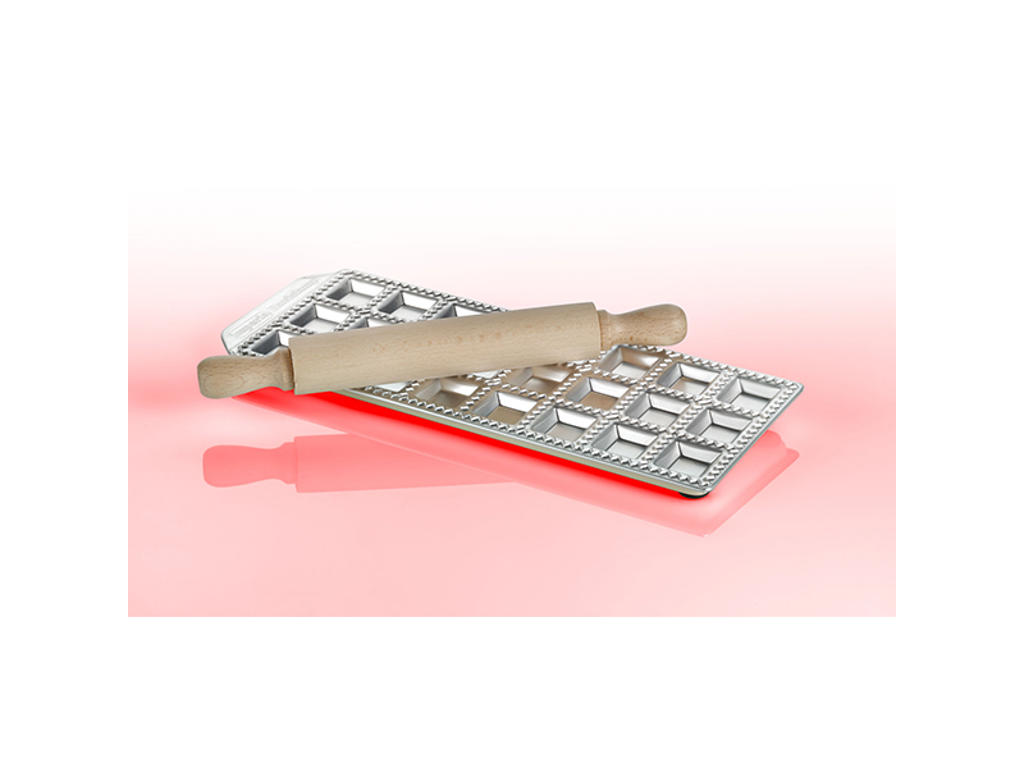 Ravioliform firkantet