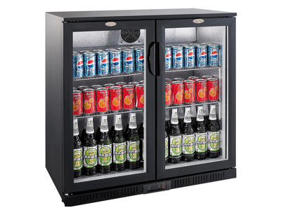 Back Bar 2 låger Sort 