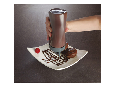 Dressingflaske m/3 dyser 700 ml