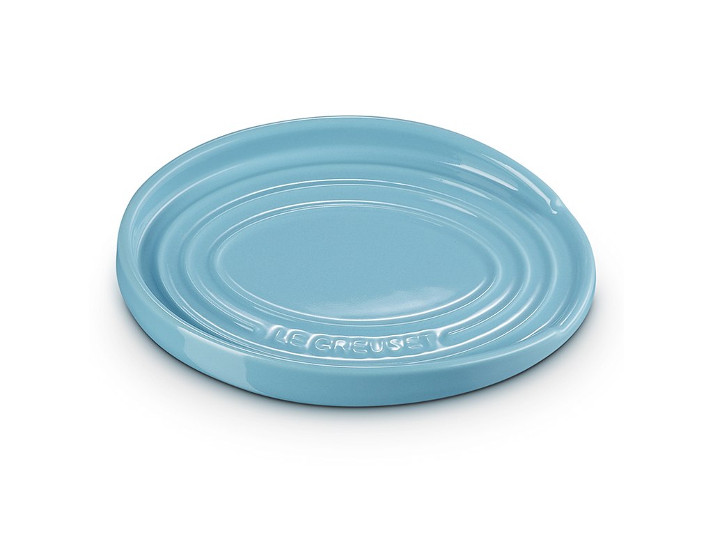 Grydeskeholder i stentøj 16x12 cm i Caribbean