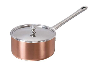 Kasserolle Ø12, 0,6 ltr kobber Scanpan