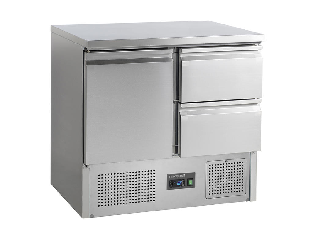 Køledisk 1 skab 2 skuffer GN 1/1