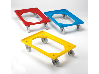 Traller rød 1/4 euromål Rustfri Gafler