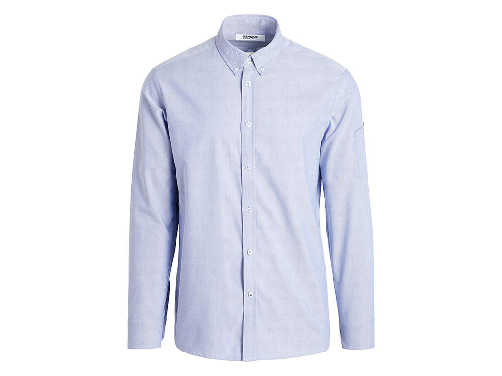 Kentaur Oxford herreskjorte 4XL lyseblå
