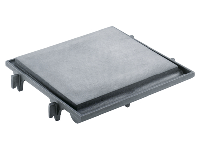 Stegeplade glat til 1 blus