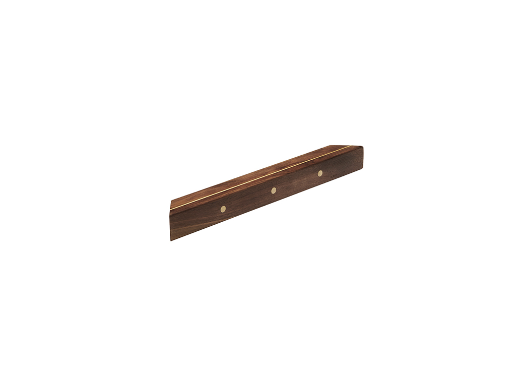 Knivmagnet 8 knive 75x4x4 cm Valnød