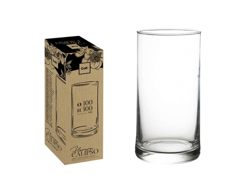 Vase Glas Ø 100 mm H: 300 Calipso