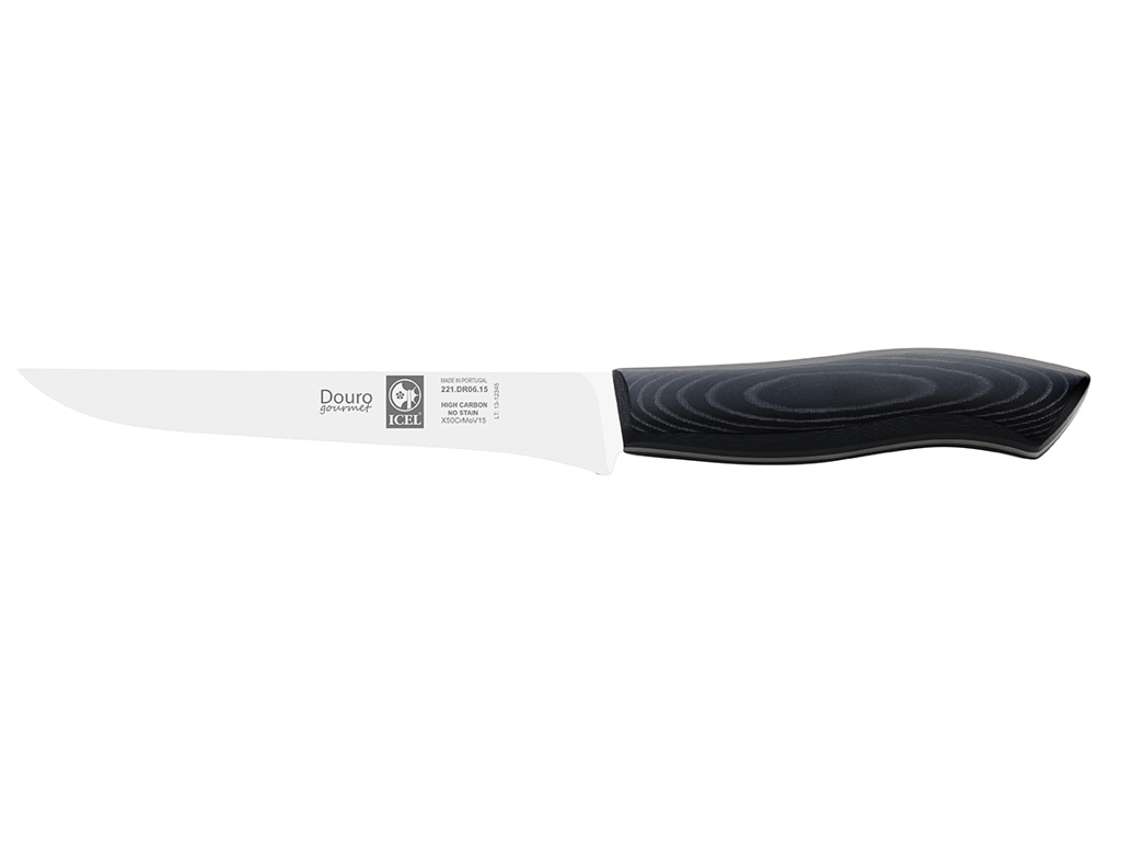 Udbener, 15 cm, Icel Douro Gourmet, sort, lige blad