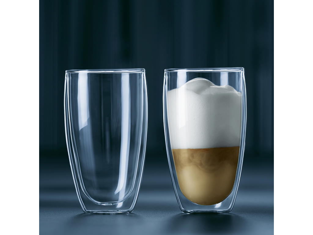 Glas 0,45L Dobbeltvægget 2stk Bodum