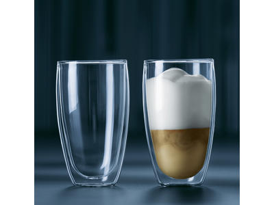 Glas 0,45L Dobbeltvægget 2stk Bodum