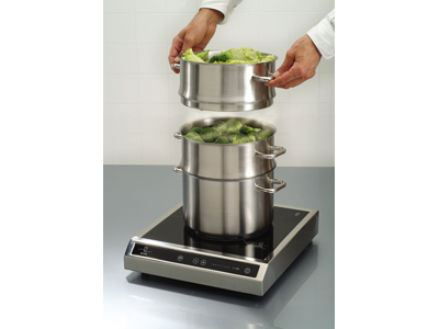 Dampindsats med huller i bund 24 cm