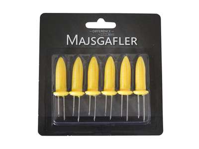 Majsgaffel 6 stk. 6 cm