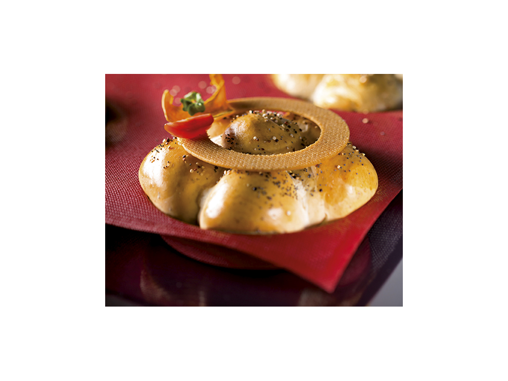 Bageform Formasil 6 styk rund 495 ml