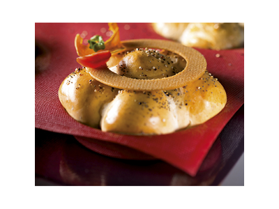 Bageform Formasil 6 styk rund 495 ml