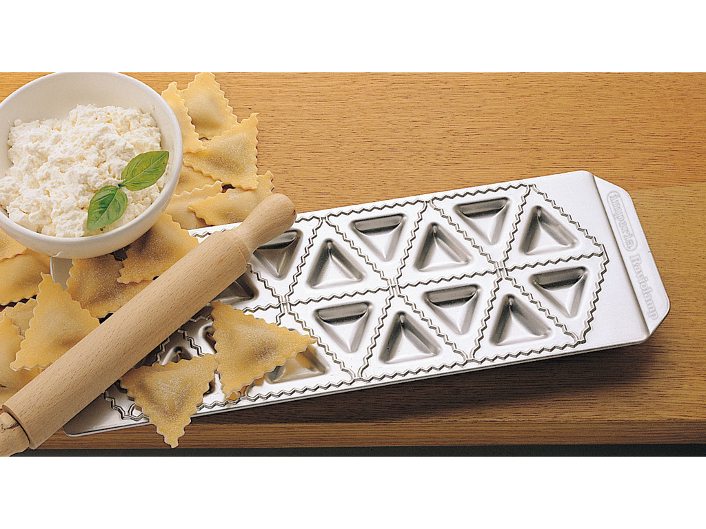 Ravioliform, 18 stk, trekantet