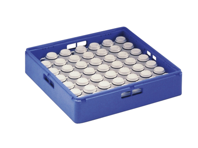 Opvaskebakke til kopper/glas 1 stk BLÅ