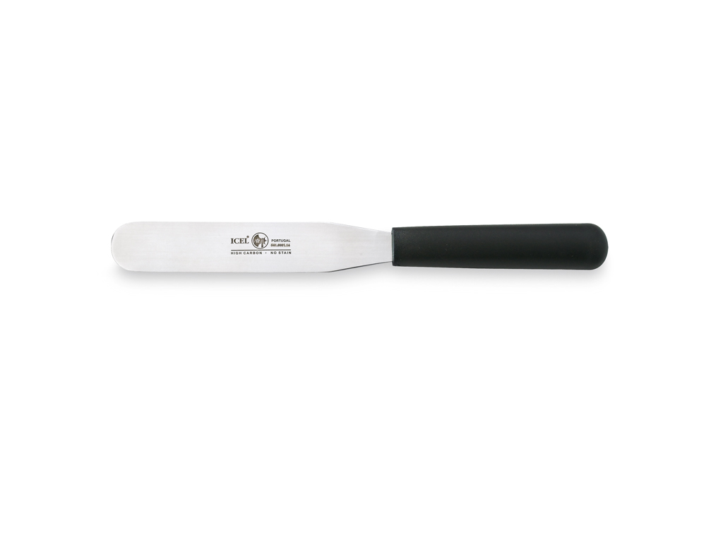 Paletkniv, 14 cm, Icel, Sort