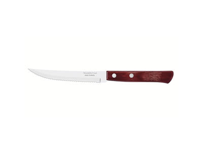 Steakkniv 12 cm rød polywood