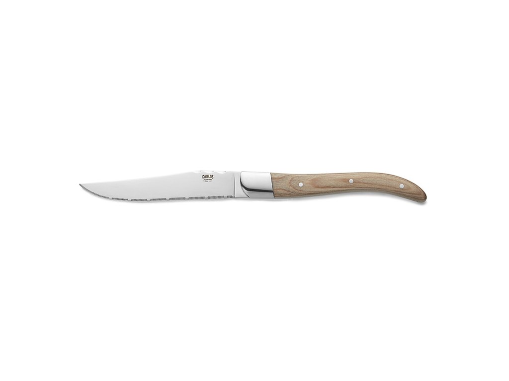 Steakkniv CARLOS Pakka Wood Lys Brun 11 