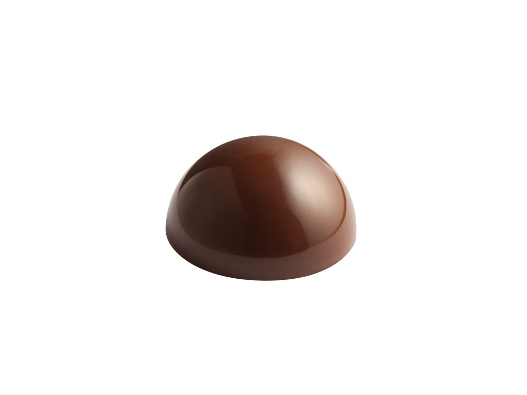 Chokoladeform halvkugle Ø 60 mm 8 stk