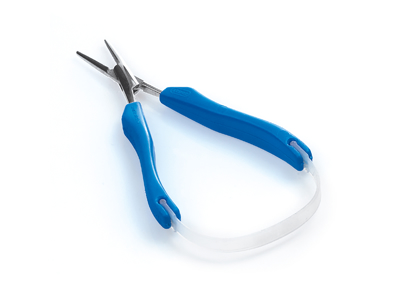 Laksetang med plastic håndtag