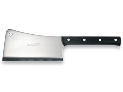 Kødøkse, 25 cm, F. Dick, 2-håndsgreb