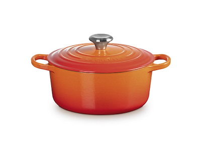 Le Creuset støbejernsgryde Ø 24 cm i Volcanic