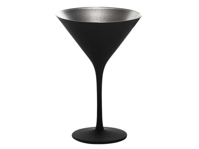 Glas Elements Cocktail Sort/Sølv 24 cl