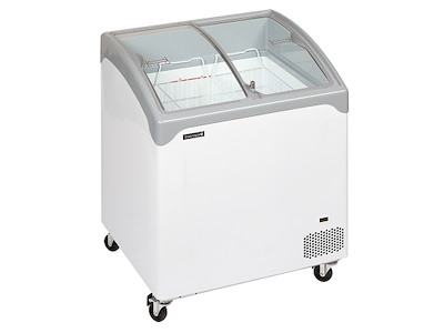 Kummefryser display 138 ltr Hvid Buet to