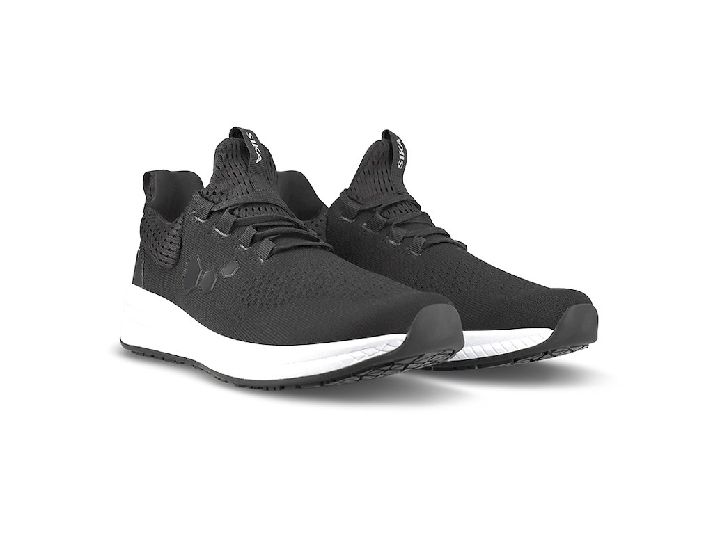 Arbejdssko Sprint Knit Sort/Hvid 39