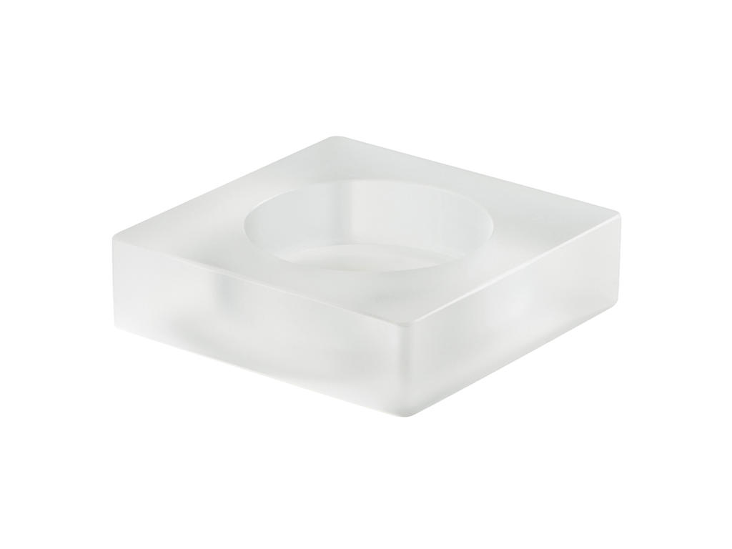 Bakke til servering 15x15 cm Hvid Mealplak