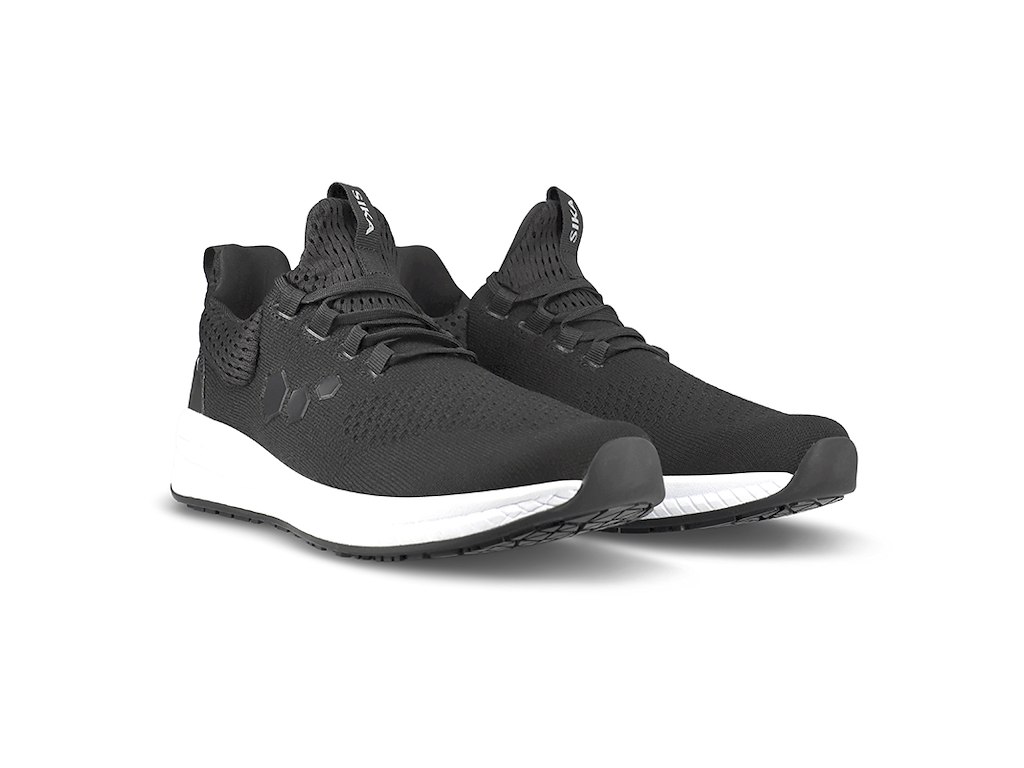 Arbejdssko Sprint Knit Sort/Hvid 42