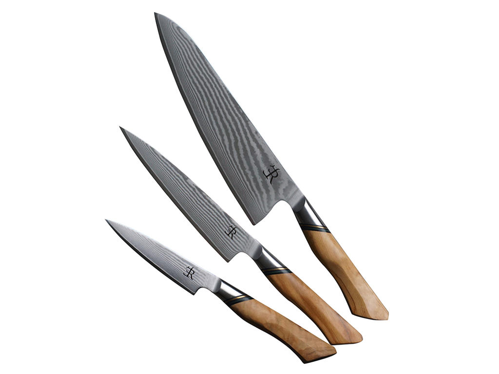 Knivsæt 3 knive A-73 lag Ryda